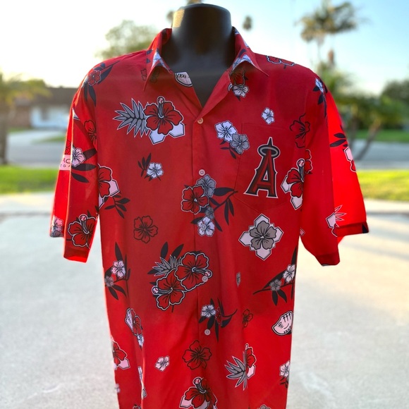 Los Angeles Angels Hawaiian Shirt - Picture 9 of 10
